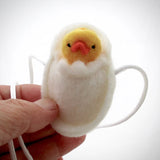 Fairyshadow Duckling in an Egg Necklace · view 3