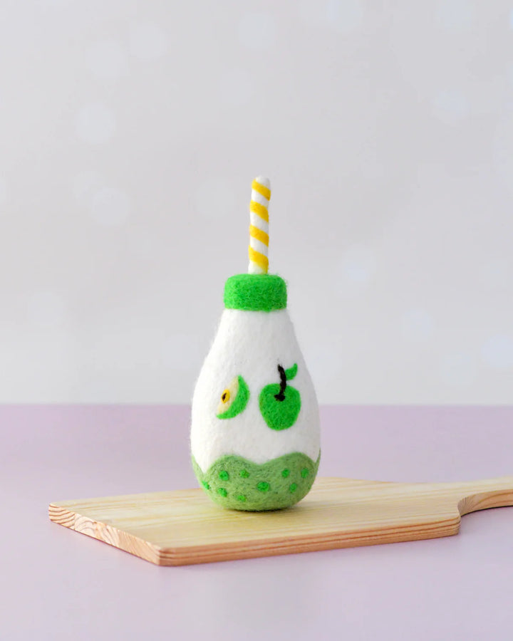 Sale Felt Sparkling Apple Fruit Juice Bottle