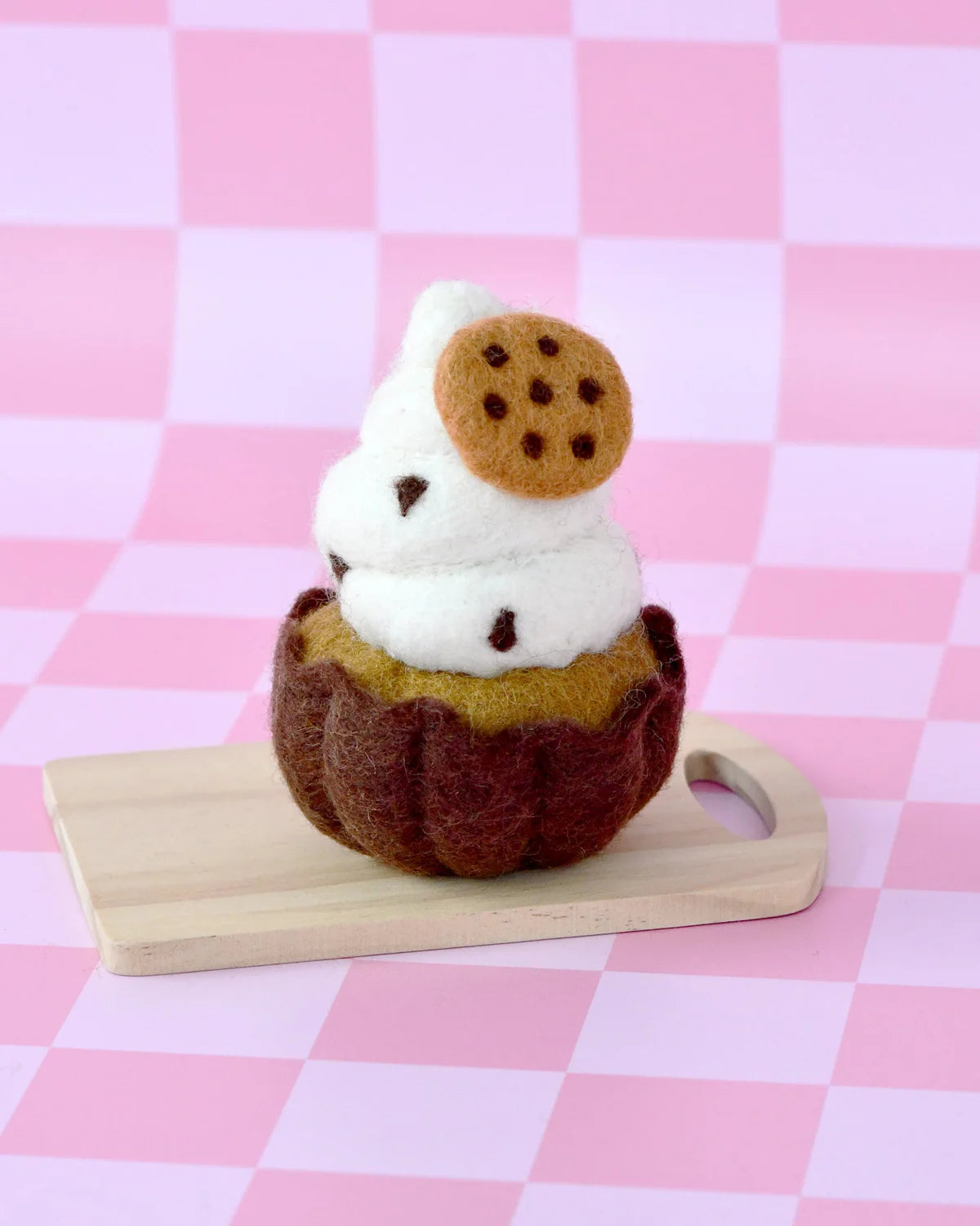 Pre-Order Felt Giant Cookies and Cream Cupcake (Ships in late October)