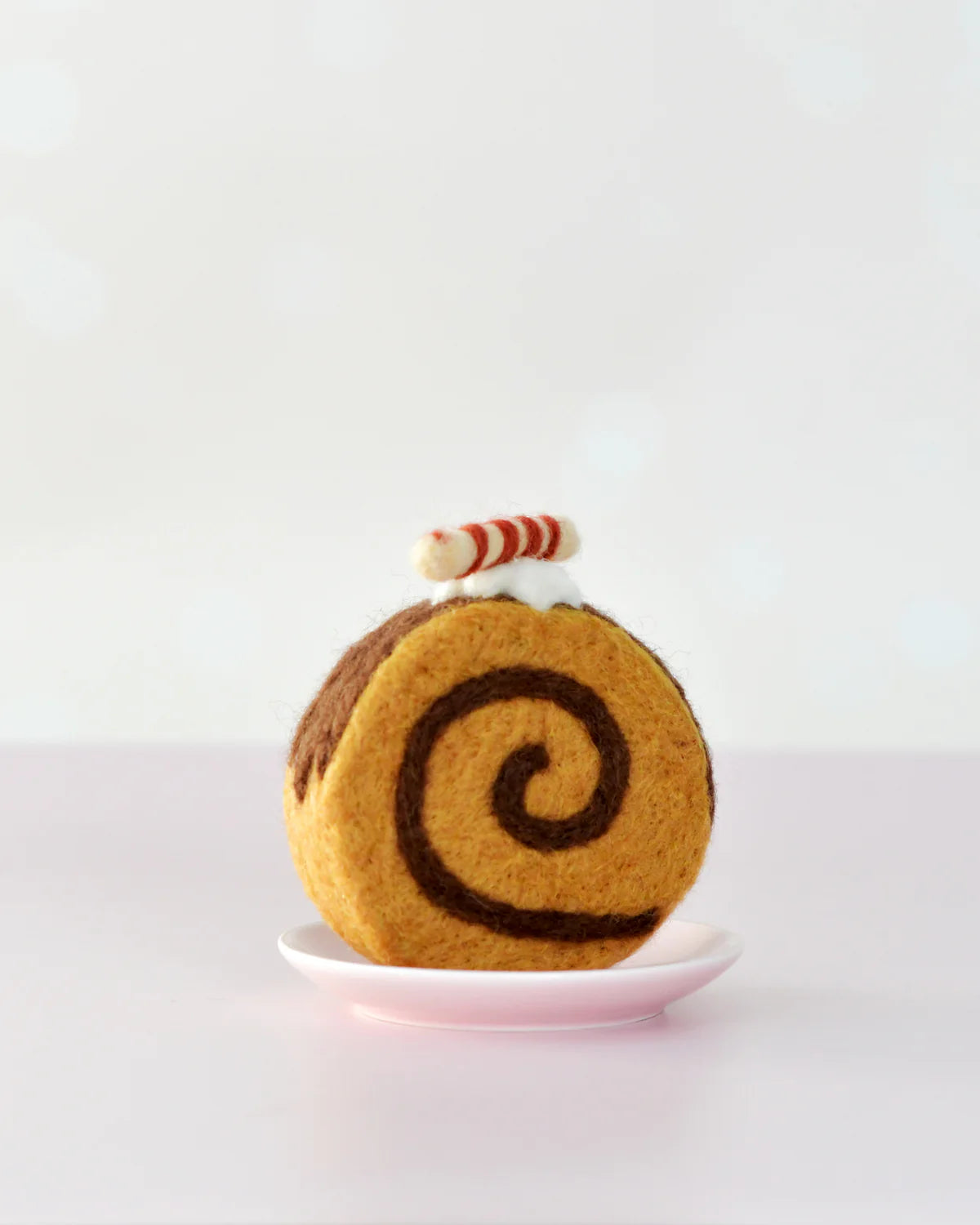 Felt Chocolate Swiss Roll