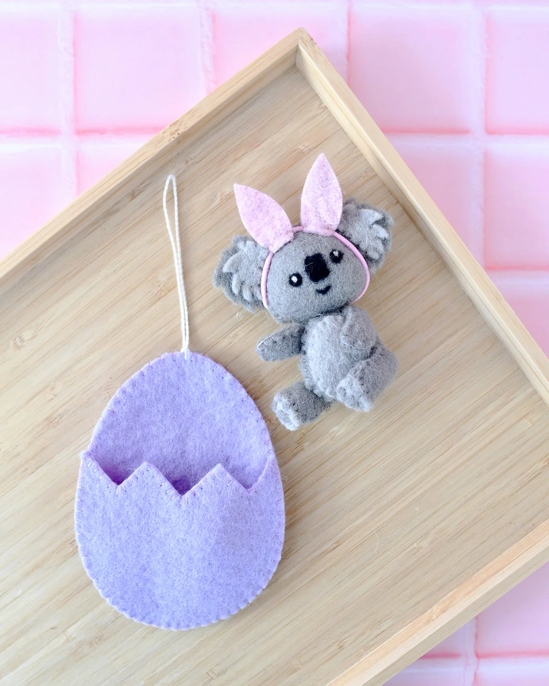 Easter Koala Baby in Egg Pouch Ornament