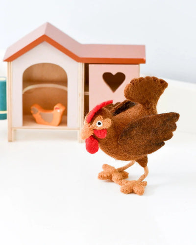 Pre-Order Felt Hen Toy (Ships in November)