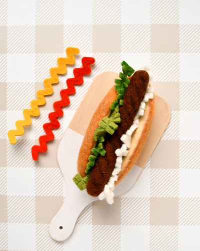 Pre-Order Felt Hot Dog (Ships in mid-October)