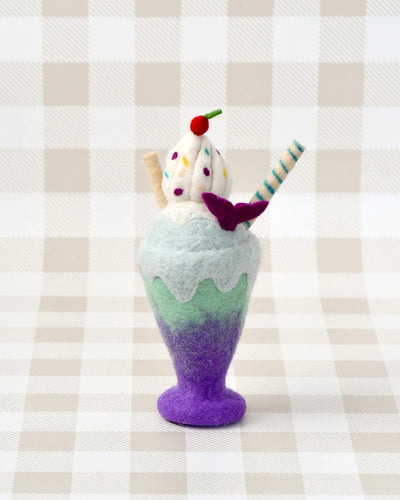 Felt Mermaid Milk Shake Play Food