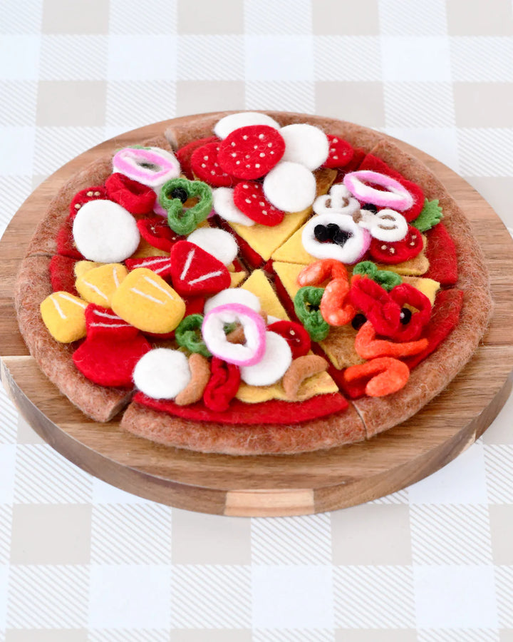 Felt Hawaiian Pizza Slice