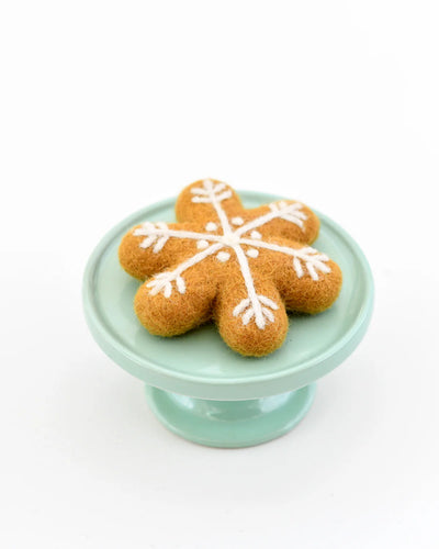 Pre-Order Felt Snowflake Cookie (Ships in November)