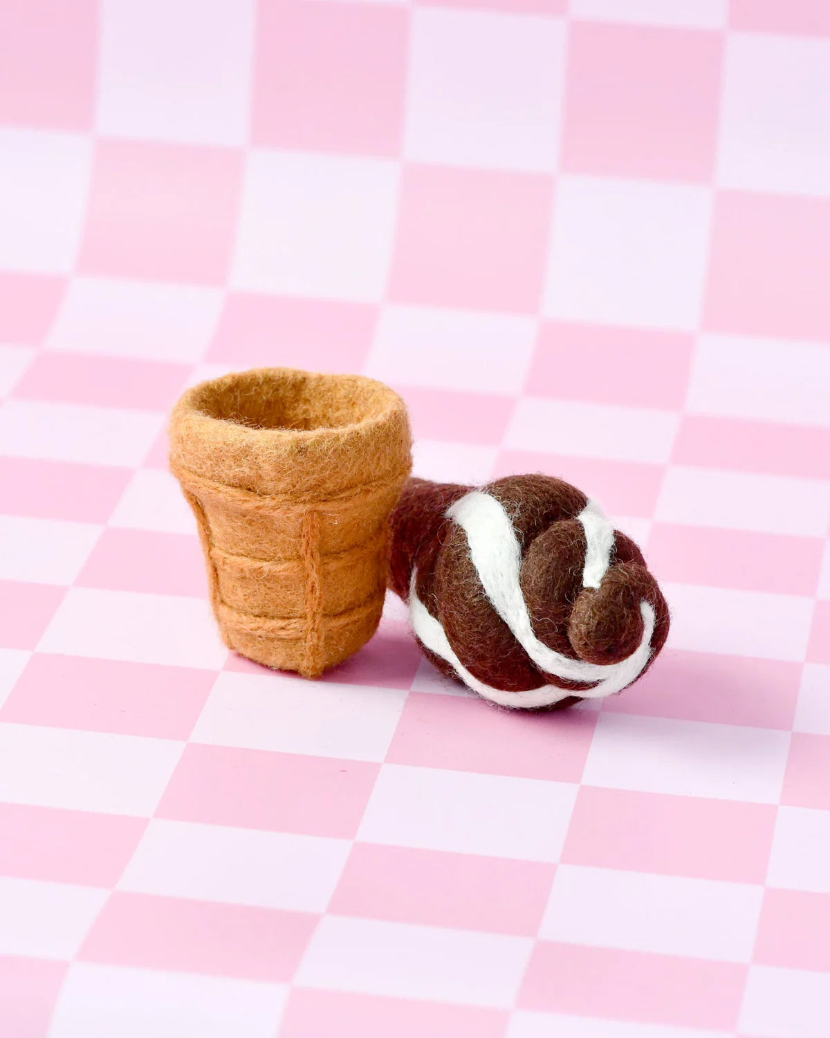 Pre-Order Felt Chocolate Soft Serve Ice Cream (Ships in late October)