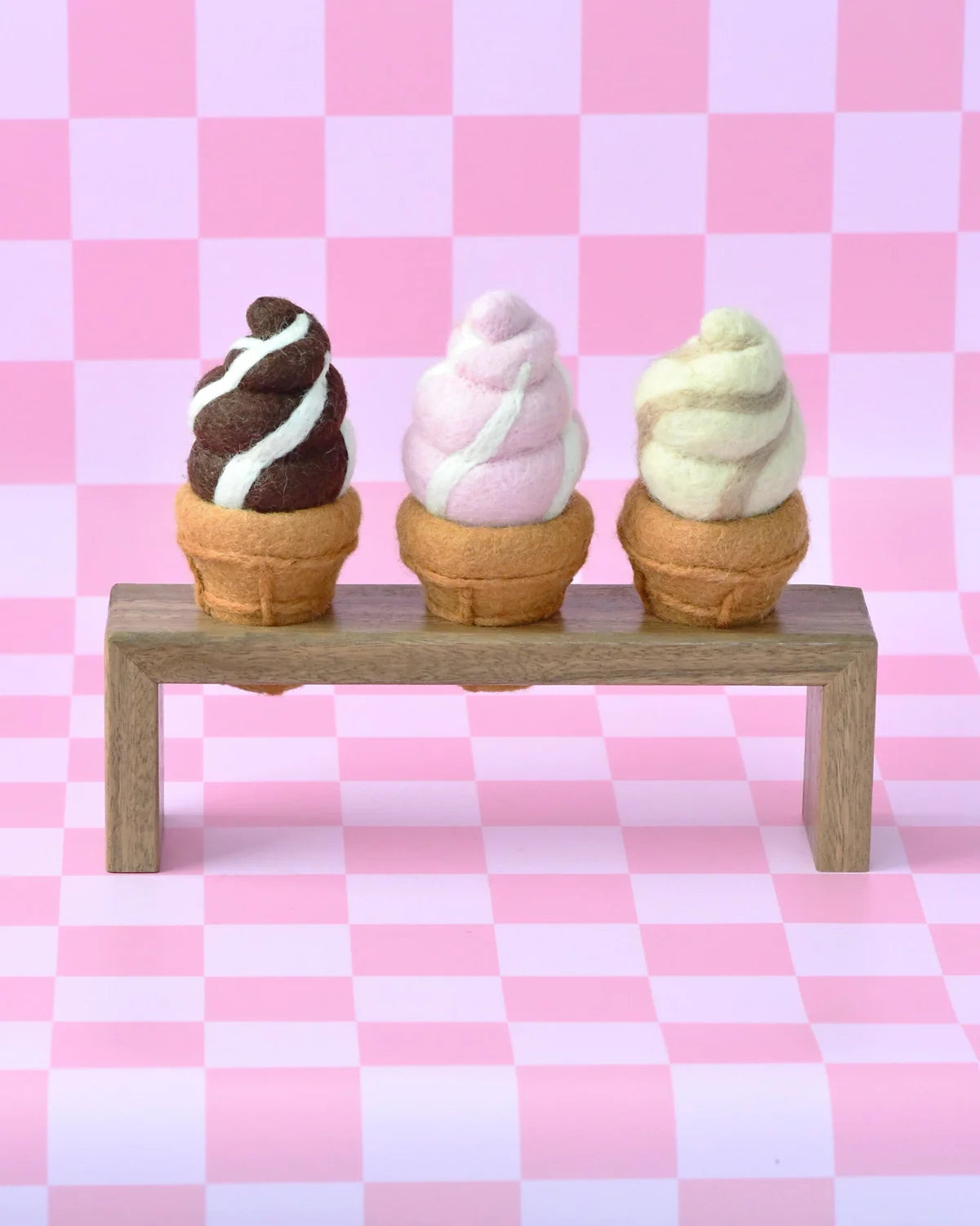 Pre-Order Felt Vanilla Soft Serve Ice Cream (Ships in late October)