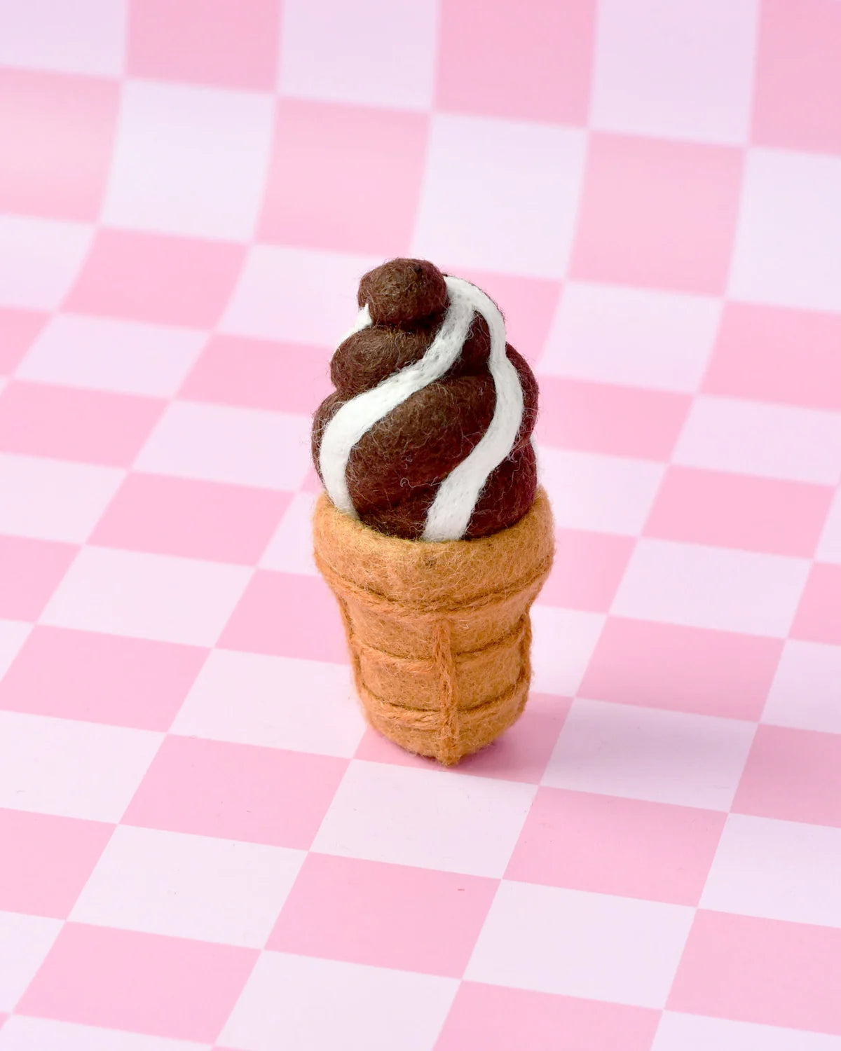 Pre-Order Felt Chocolate Soft Serve Ice Cream (Ships in late October)