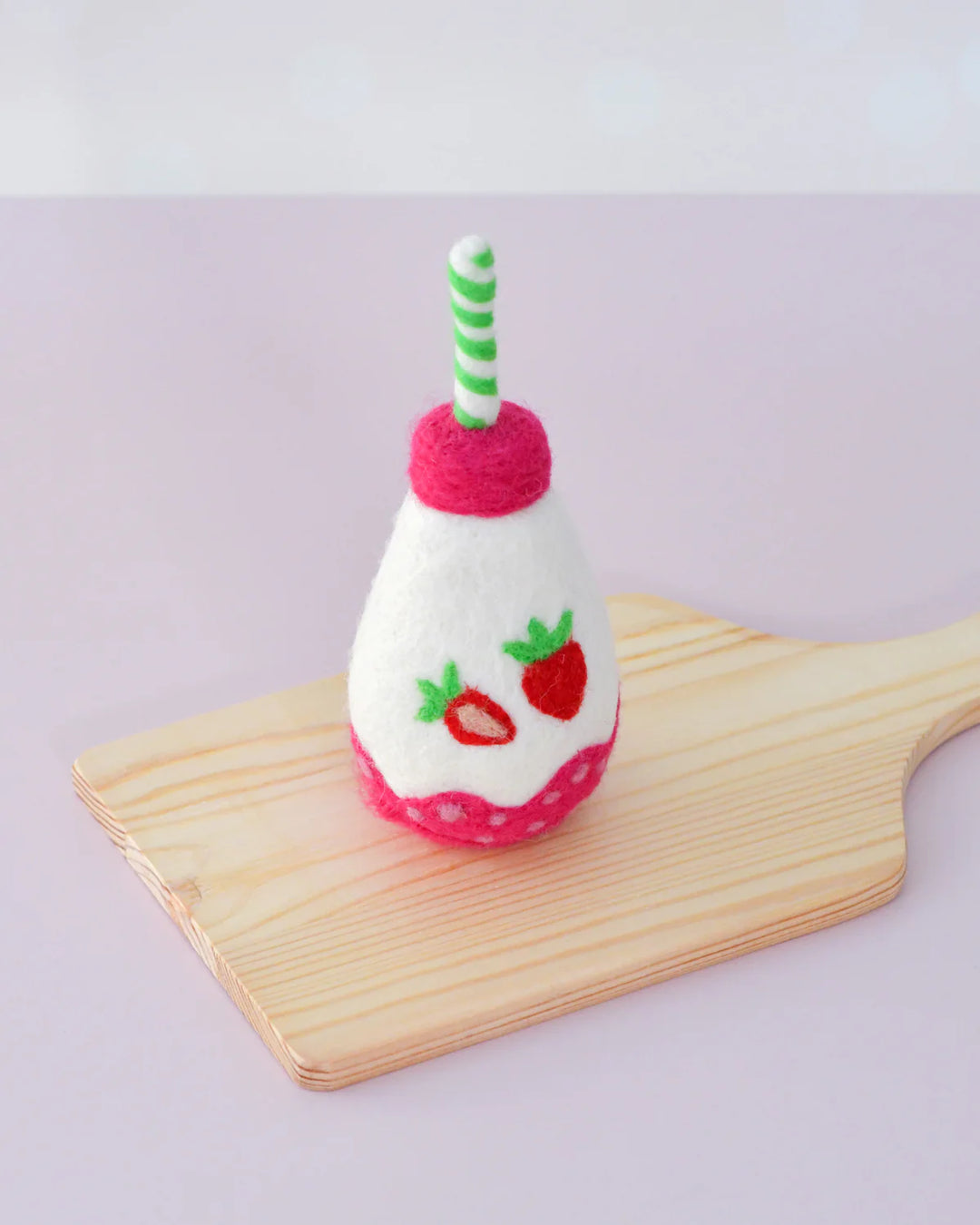 Sale Felt Sparkling Strawberry Fruit Juice Bottle
