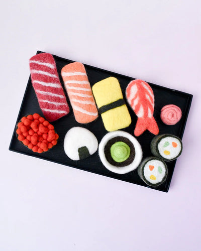 Pre-Order Felt Sushi Play Food Set (Ships late October)