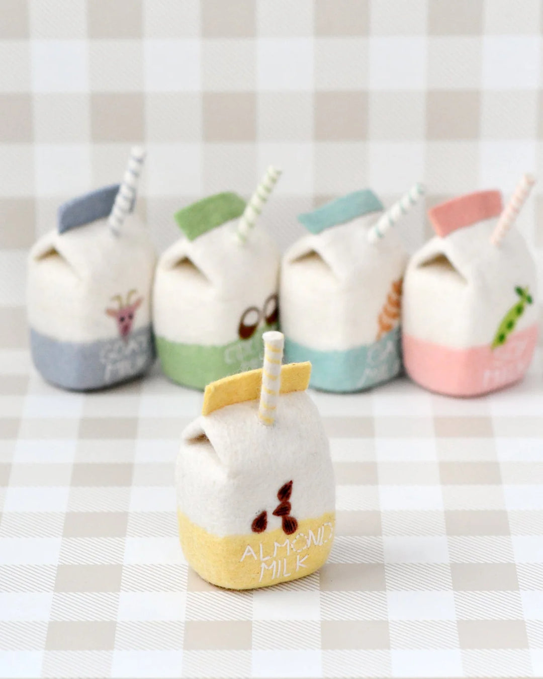 Sale Felt Almond Milk Box