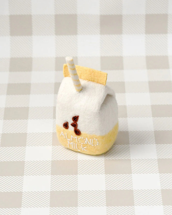 Sale Felt Almond Milk Box