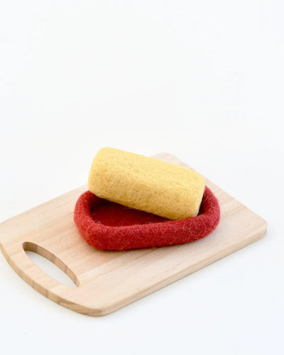Pre-Order Felt Butter on Dish (2 Pieces)