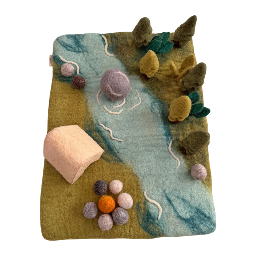 Playtisserie Felt Camping Play Mat, Set of 19