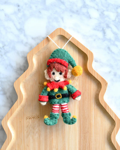 Pre-Order Felt Christmas Elf Ornament