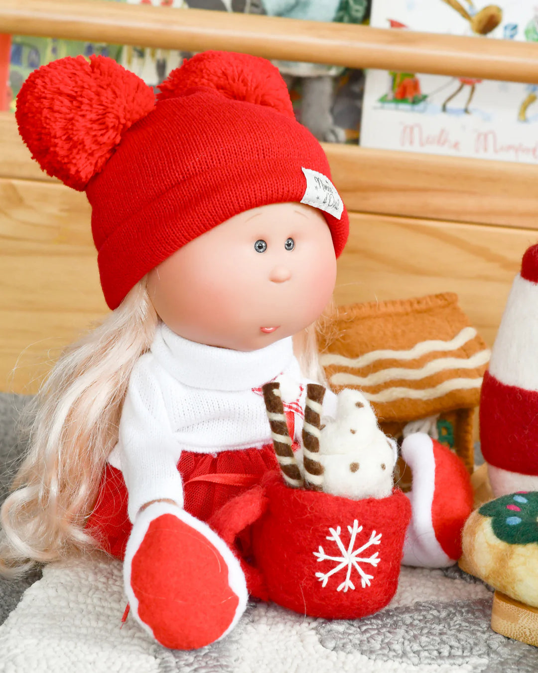 Sale Felt Christmas Hot Chocolate Mug Ornament