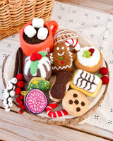 Sale Felt Christmas Play Food Grazing Box, Set A · view 4