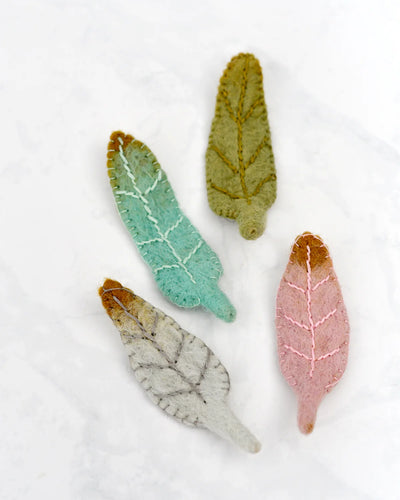 Felt Feathers, Set of 4