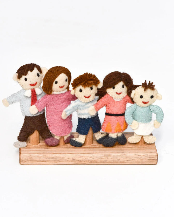 Sale Felt Finger Family Puppet Set
