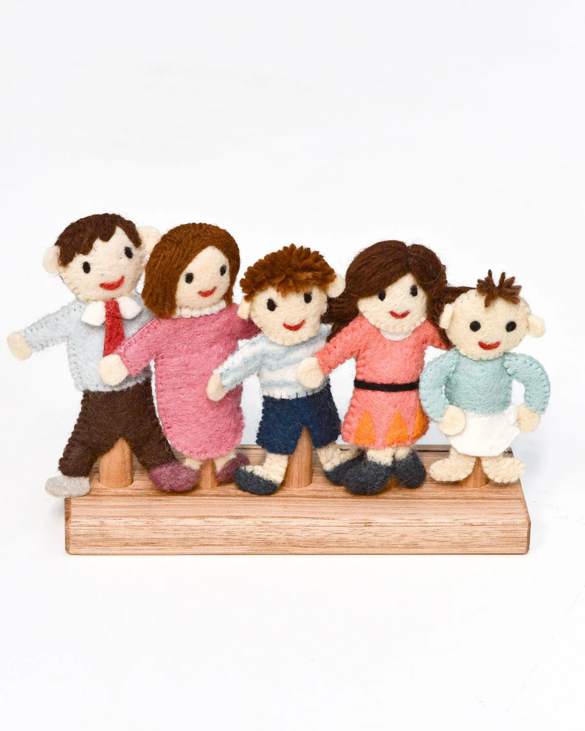 Pre-Order Felt Finger Family Puppet Set