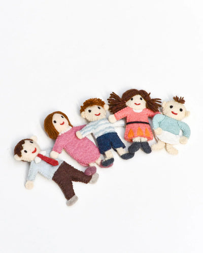 Pre-Order Felt Finger Family Puppet Set
