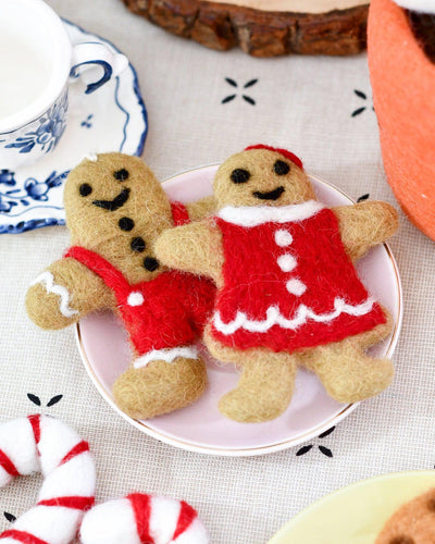 Felt Gingerbread Cookies