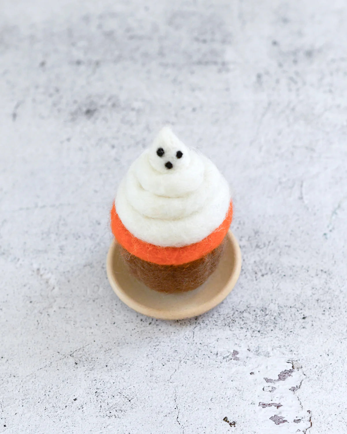 Felt Halloween Cupcake Cute Ghost
