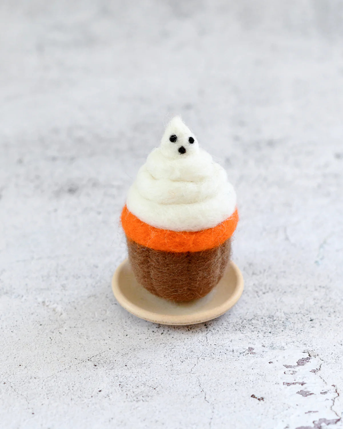 Felt Halloween Cupcake Cute Ghost