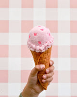 Felt Ice Cream Set, Waffle Cones and 9 Ice Cream Scoops · view 5