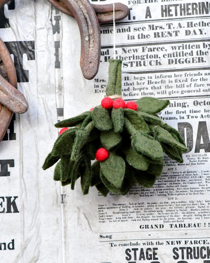 Sale Felt Mistletoe