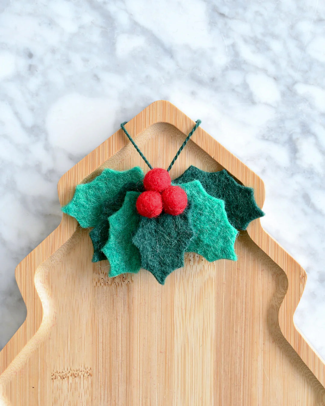 Sale Felt Mistletoe Ornament