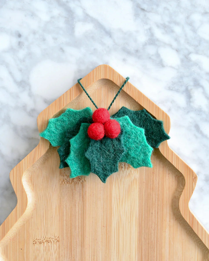 Sale Felt Mistletoe Ornament