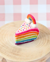 Felt Rainbow Cake Slice · view 1