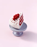 Felt Red Velvet Cake Slice · view 3