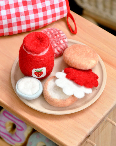 Pre-Order Felt Strawberry Jam and Scones Set