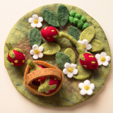 Felt Strawberry Mini Play Mat · view 1