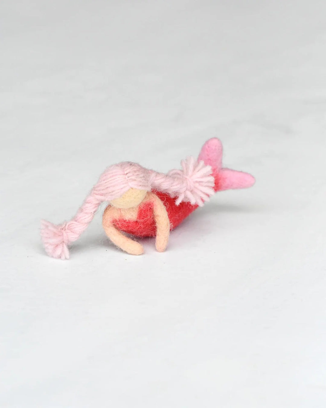 Sale Felt Waldorf Mermaid, Pink Hair