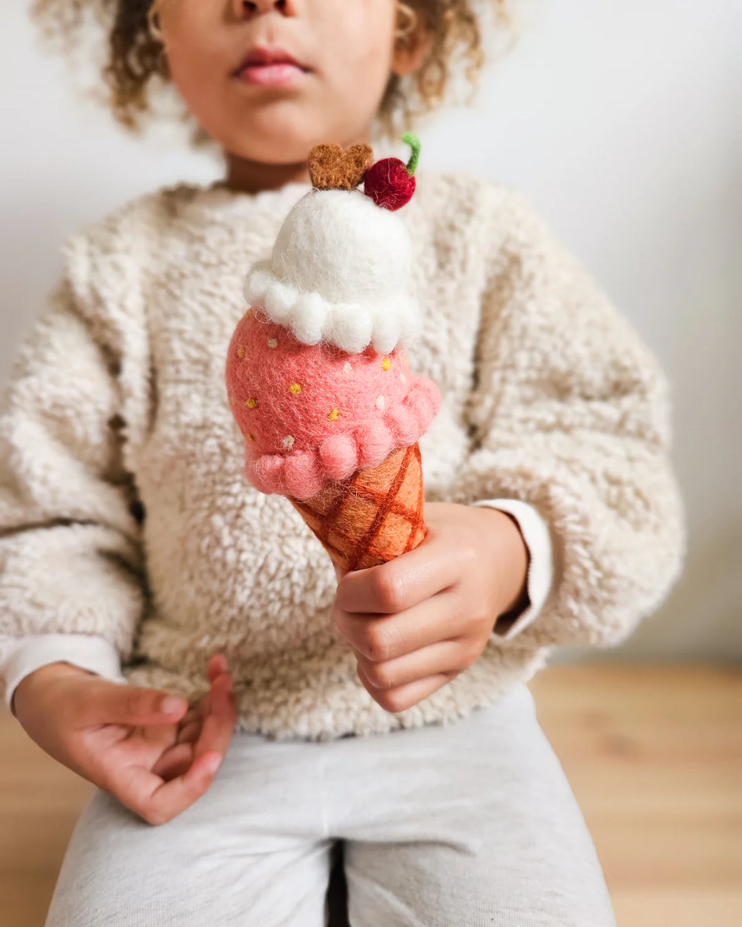 Watermelon and Coconut Sorbet Ice Cream, 2 Scoops