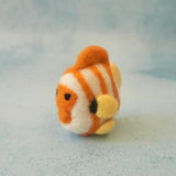 Felt Angel Fish, hand-felted from New Zealand wool felt. · view 2