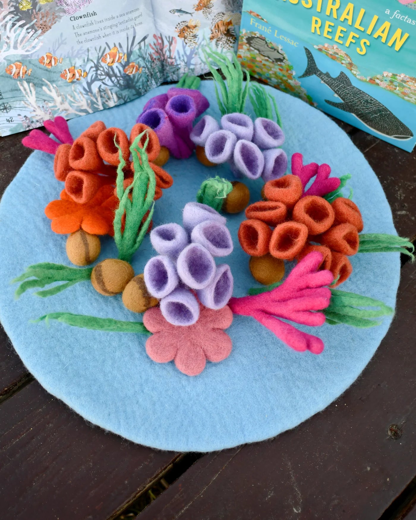 Felt Coral Reef Play Mat Playscape