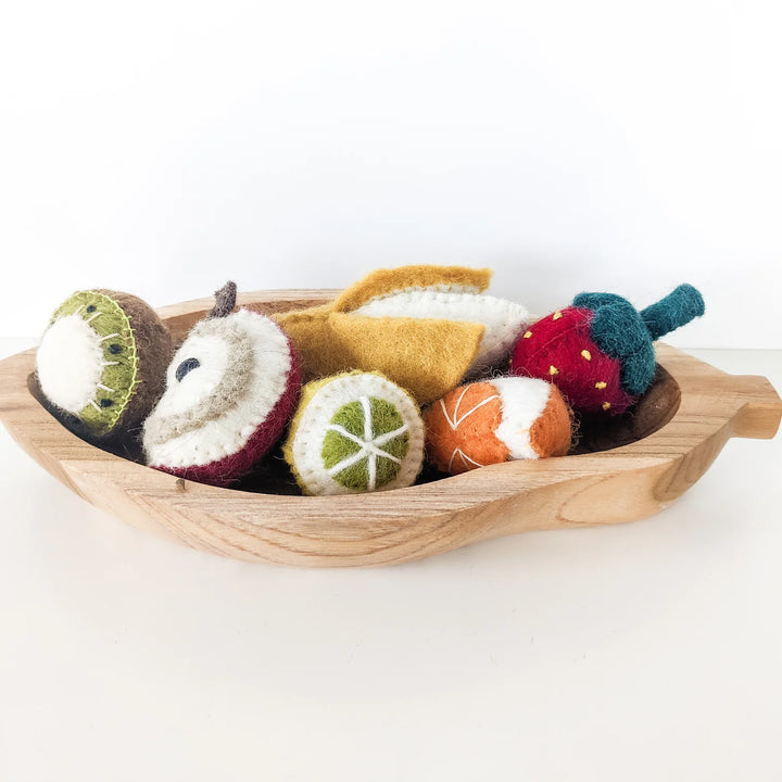 Papoose Felt Fruit Boxed Set