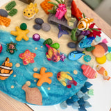 Felt Star Fish, made for open-ended, small-world play. · view 3