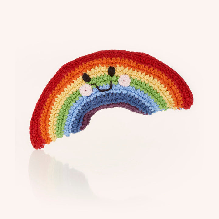Friendly Rainbow Rattle