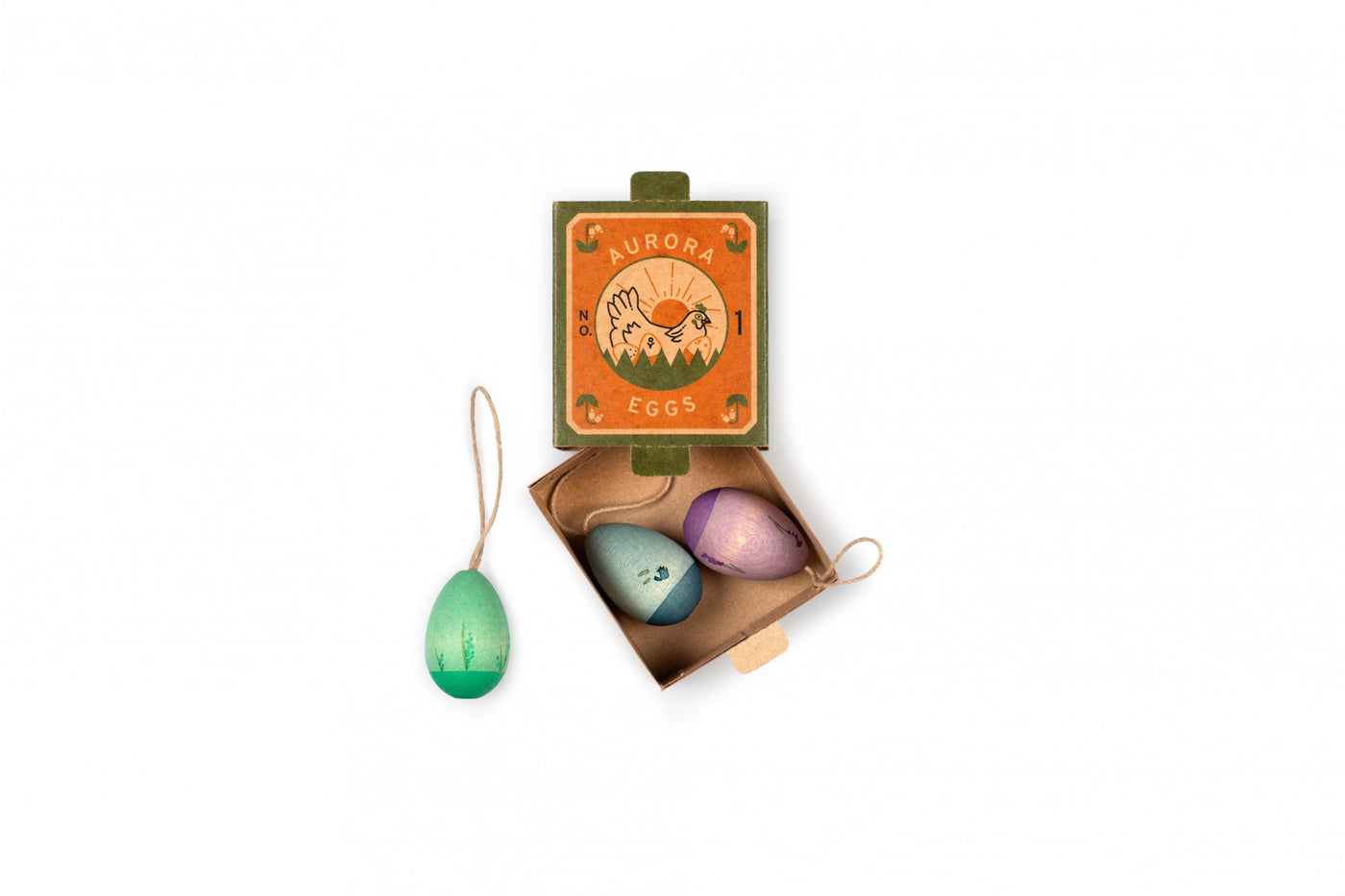 Grapat Aurora Eggs Hanging Ornaments