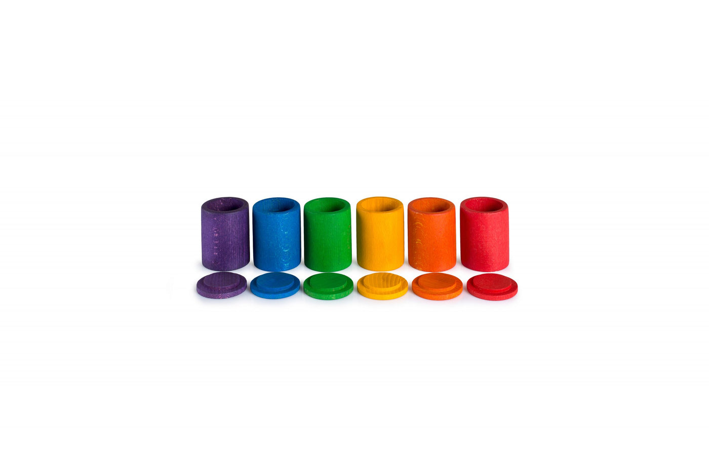 Grapat 6 Colored Cups with Covers