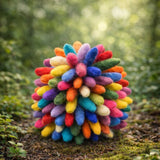 Colorful Rainbow Hedgehog · view 2