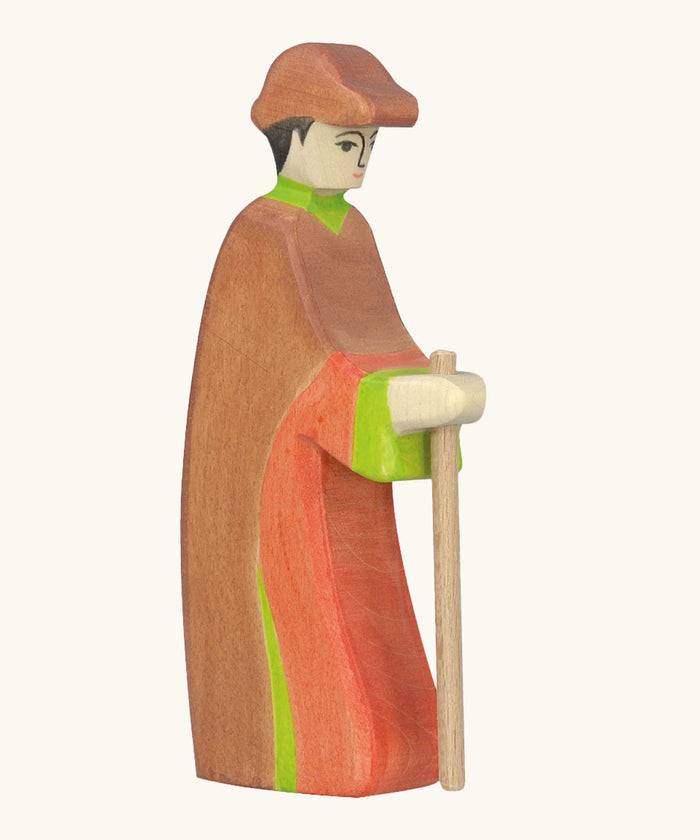 Holztiger Shepherd with Staff