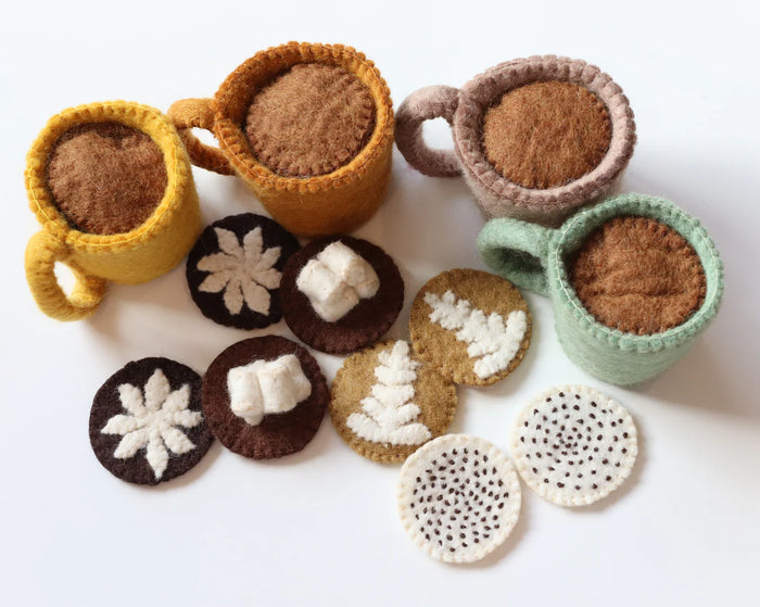 Papoose Hot Drinks Set, Set of 16 Pieces