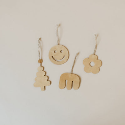 Christmas Tree Leather Ornament | Handmade & Sustainable